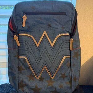 NWOT Wonder Woman DC Comics Tech Laptop Backpack - Bioworld Official
